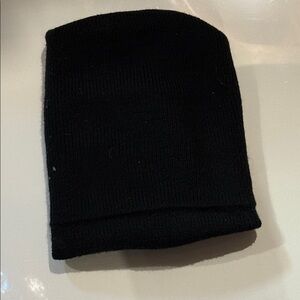 Main Character Black Knit Hat